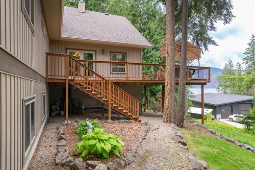 2611 Duncan Road, Blind Bay, BC - Outdoor With Deck Patio Veranda With Exterior