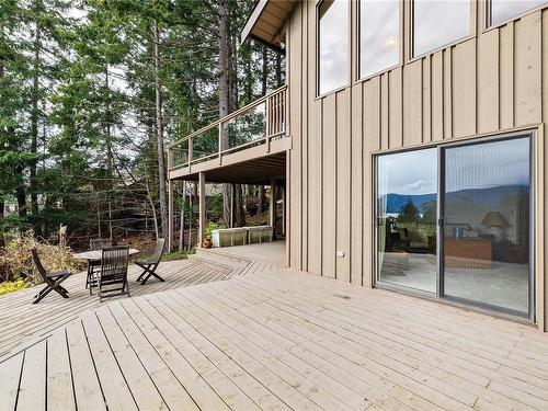 250 Channel Ridge Dr, Salt Spring, BC - Outdoor With Deck Patio Veranda With Exterior