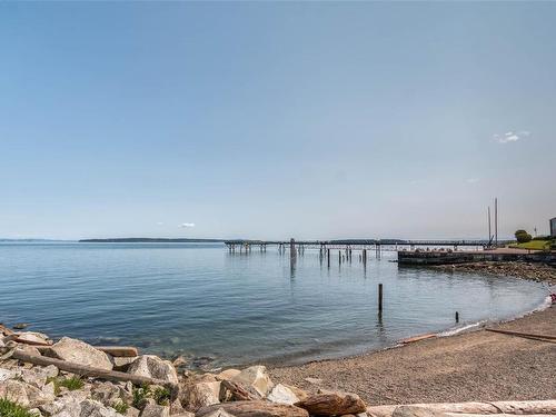 206-2349 James White Blvd, Sidney, BC - Outdoor With Body Of Water With View