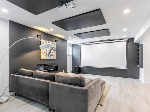 Home theatre - 209 Rue Olivier-Morel, Carignan, QC - Indoor Photo Showing Other Room