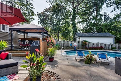 3675 St.Patrick'S, Windsor, ON - Outdoor With In Ground Pool With Deck Patio Veranda