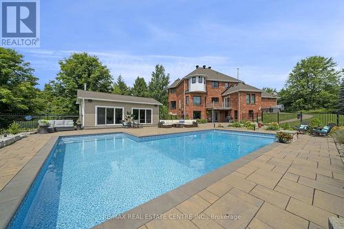 9343 Wellington 22 Road, Erin, ON - Outdoor With In Ground Pool With Backyard With Exterior