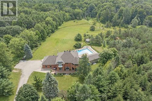 9343 Wellington 22 Rd, Erin, ON - Outdoor With In Ground Pool With View