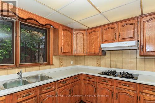 248 Rustic Rd, Toronto, ON - Indoor Photo Showing Kitchen With Double Sink