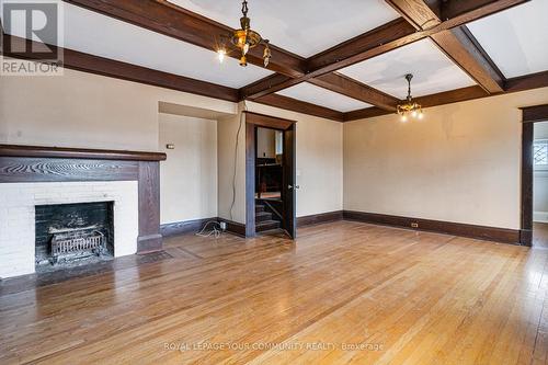 11 Gibson Ave, Toronto, ON - Indoor With Fireplace