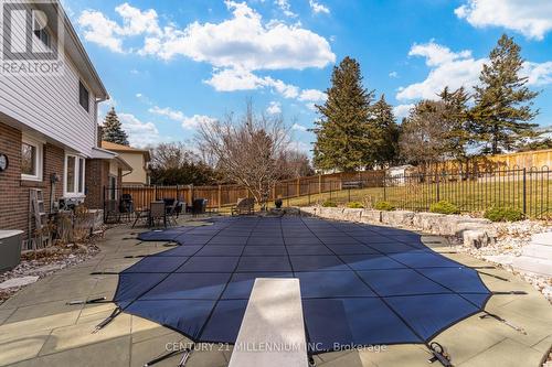 16 Ridgehill Dr, Brampton, ON - Outdoor With In Ground Pool
