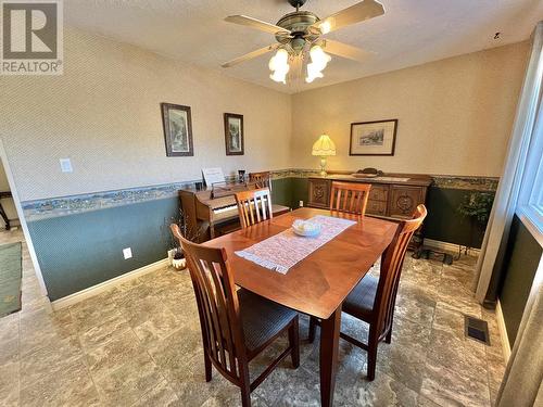 3467 Dale Lake Road, Quesnel, BC - Indoor Photo Showing Dining Room