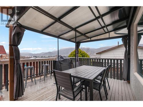 100 Greenwood Drive, Penticton, BC - Outdoor With Deck Patio Veranda With Exterior
