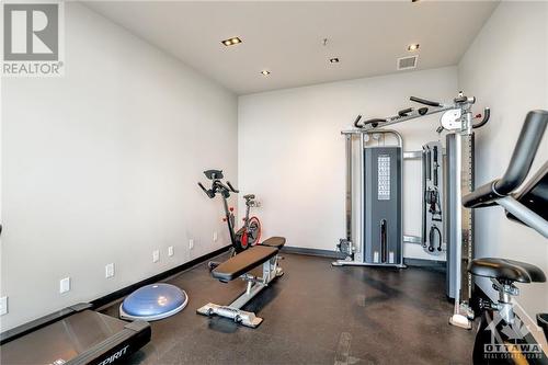 203 Catherine Street Unit#306, Ottawa, ON - Indoor Photo Showing Gym Room