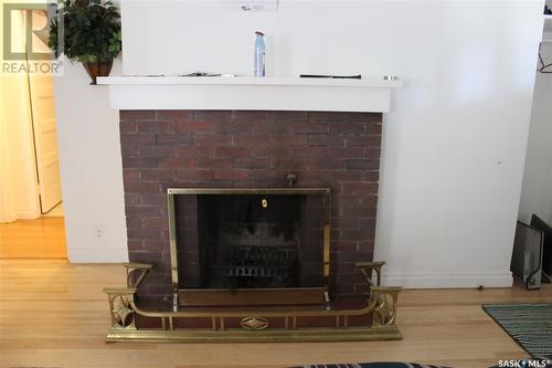555 2Nd Street E, Shaunavon, SK - Indoor Photo Showing Other Room With Fireplace