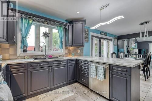 24920 Marsh Line, West Elgin, ON - Indoor Photo Showing Kitchen With Upgraded Kitchen