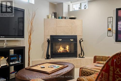 2032 Erika Crt, Oakville, ON - Indoor With Fireplace