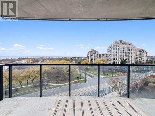 #601 -2230 Lake Shore Blvd W, Toronto, ON - Outdoor With Balcony With View