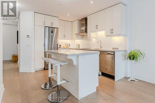 #501 -2025 Maria St, Burlington, ON - Indoor Photo Showing Kitchen With Stainless Steel Kitchen With Upgraded Kitchen