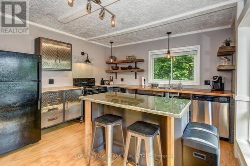 84 Irwin Drive, Galway-Cavendish And Harvey, ON - Indoor Photo Showing Kitchen With Double Sink