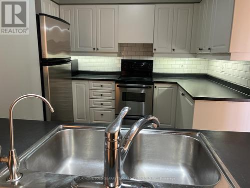 708 - 50 Eglinton Avenue W, Mississauga, ON - Indoor Photo Showing Kitchen With Double Sink