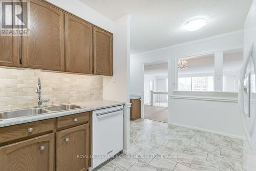 #505 -2175 Marine Dr, Oakville, ON - Indoor Photo Showing Kitchen With Double Sink