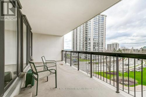 505 - 2175 Marine Drive, Oakville, ON - Outdoor With Balcony With Exterior