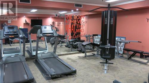 505 - 2175 Marine Drive, Oakville, ON - Indoor Photo Showing Gym Room