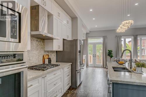 84A Aylesworth Ave, Toronto, ON - Indoor Photo Showing Kitchen With Double Sink With Upgraded Kitchen