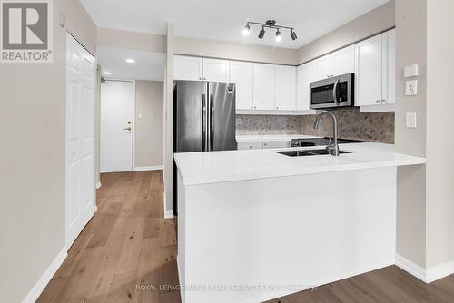#707 -188 Redpath Ave, Toronto, ON - Indoor Photo Showing Kitchen With Double Sink