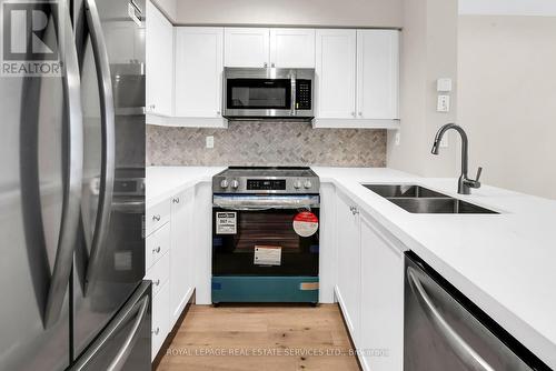 #707 -188 Redpath Ave, Toronto, ON - Indoor Photo Showing Kitchen With Double Sink With Upgraded Kitchen
