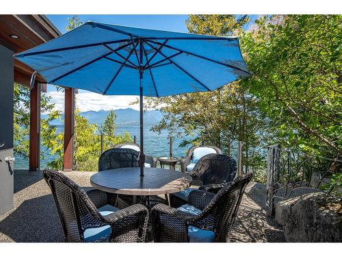 285 Kootenay Lake Road, Procter, BC - Outdoor With Deck Patio Veranda
