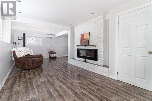 34 Burry Port Street, St. John'S, NL - Indoor Photo Showing Living Room With Fireplace