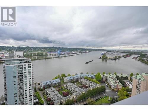 3505 900 Carnarvon Street, New Westminster, BC - Outdoor With Body Of Water With View