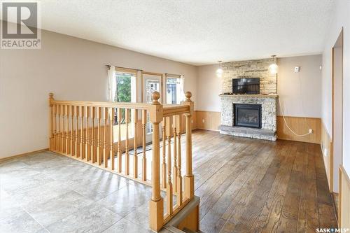 2407 Strathmore Place E, Regina, SK - Indoor With Fireplace