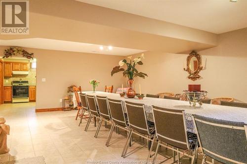 52 Danforth, Leamington, ON - Indoor Photo Showing Dining Room