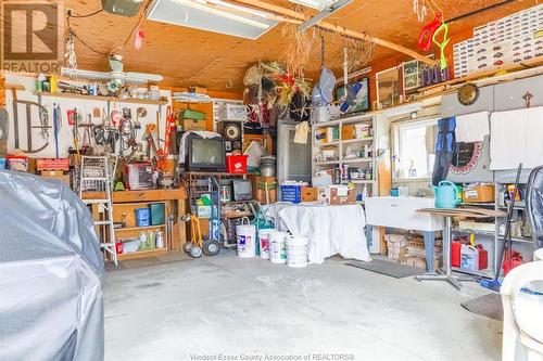 52 Danforth, Leamington, ON - Indoor Photo Showing Garage