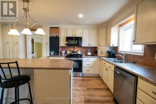 128 Creswell Drive, Quinte West, ON - Indoor Photo Showing Kitchen With Double Sink