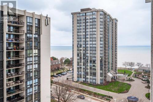 #1208 -2185 Marine Dr, Oakville, ON - Outdoor With Facade