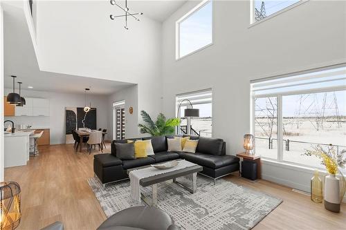251 Yellow Moon Crescent, Winnipeg, MB - Indoor Photo Showing Living Room