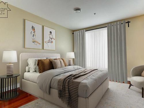 Master bedroom - 201-3000 Boul. Notre-Dame, Laval (Chomedey), QC - Indoor Photo Showing Bedroom