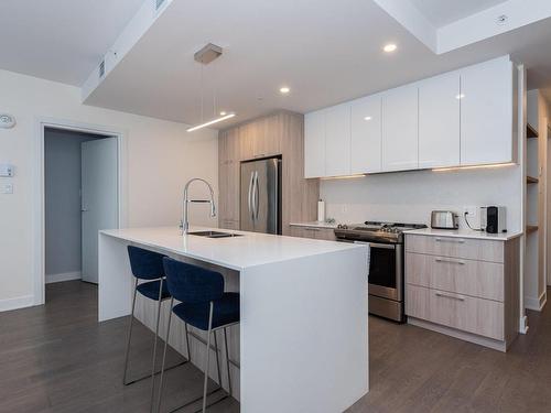 Kitchen - 504-3647 Av. Jean-Béraud, Laval (Chomedey), QC - Indoor Photo Showing Kitchen With Upgraded Kitchen