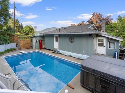 3700 9Th Avenue, Castlegar, BC - Outdoor With In Ground Pool With Deck Patio Veranda