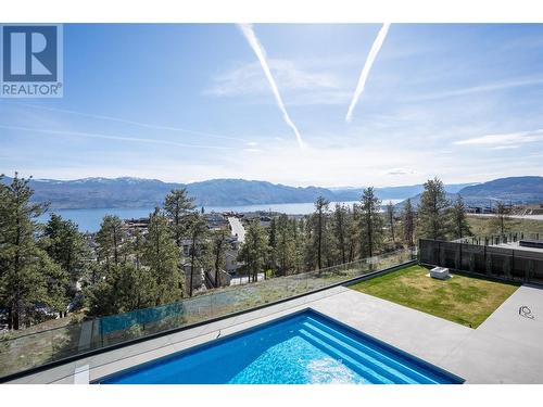 1550 Viognier Drive, West Kelowna, BC - Outdoor With In Ground Pool With View