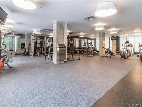 Exercise room - 812-1000 Rue Ottawa, Montréal (Le Sud-Ouest), QC - Indoor Photo Showing Gym Room