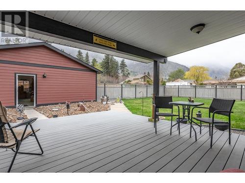 605 11Th Avenue, Keremeos, BC - Outdoor With Deck Patio Veranda With Exterior