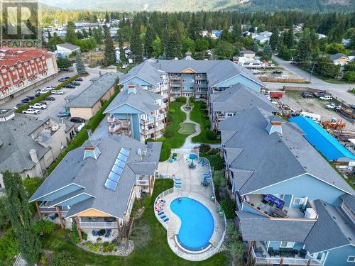 1118 Riverside Avenue Unit# A206, Sicamous, BC - Outdoor With Above Ground Pool With View