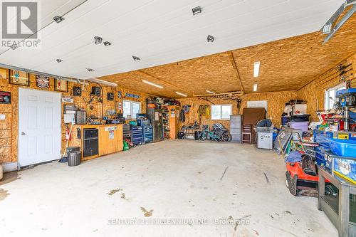 883 Lake Dalrymple Road, Kawartha Lakes, ON - Indoor Photo Showing Garage