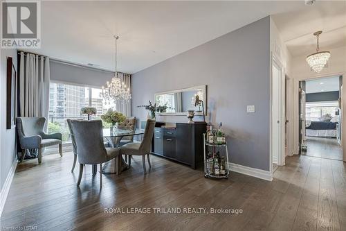 #604 -505 Talbot St, London, ON - Indoor Photo Showing Dining Room
