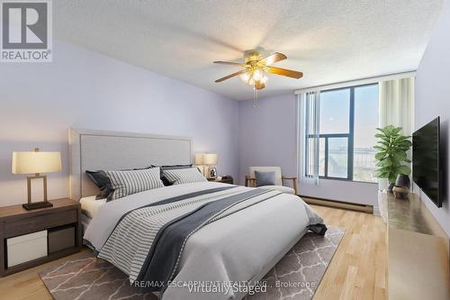 603 - 75 Queen Street N, Hamilton, ON - Indoor Photo Showing Bedroom