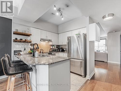 111 - 163 Bleecker Street, Toronto, ON - Indoor Photo Showing Kitchen With Double Sink With Upgraded Kitchen