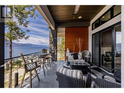 3324 Black Pine Lane, Kelowna, BC - Outdoor With Body Of Water With Deck Patio Veranda With Exterior