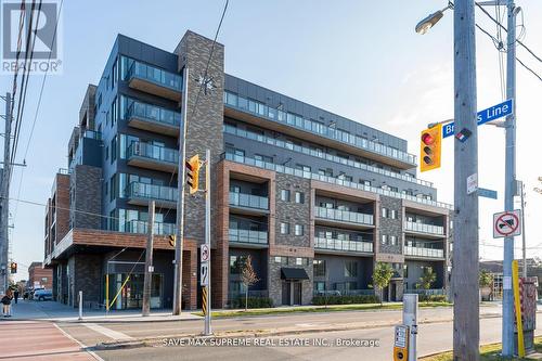 #305 -408 Browns Line, Toronto, ON - Outdoor With Balcony With Facade