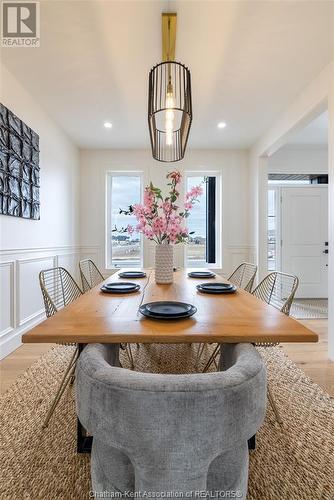 Lot 4 Bloomington Way, Chatham, ON - Indoor Photo Showing Dining Room