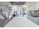 4123 7 Av Sw, Edmonton, AB  - Indoor Photo Showing Kitchen With Upgraded Kitchen 